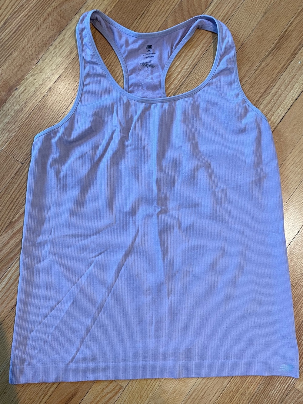 New Balance Lavender Racerback Tank Top